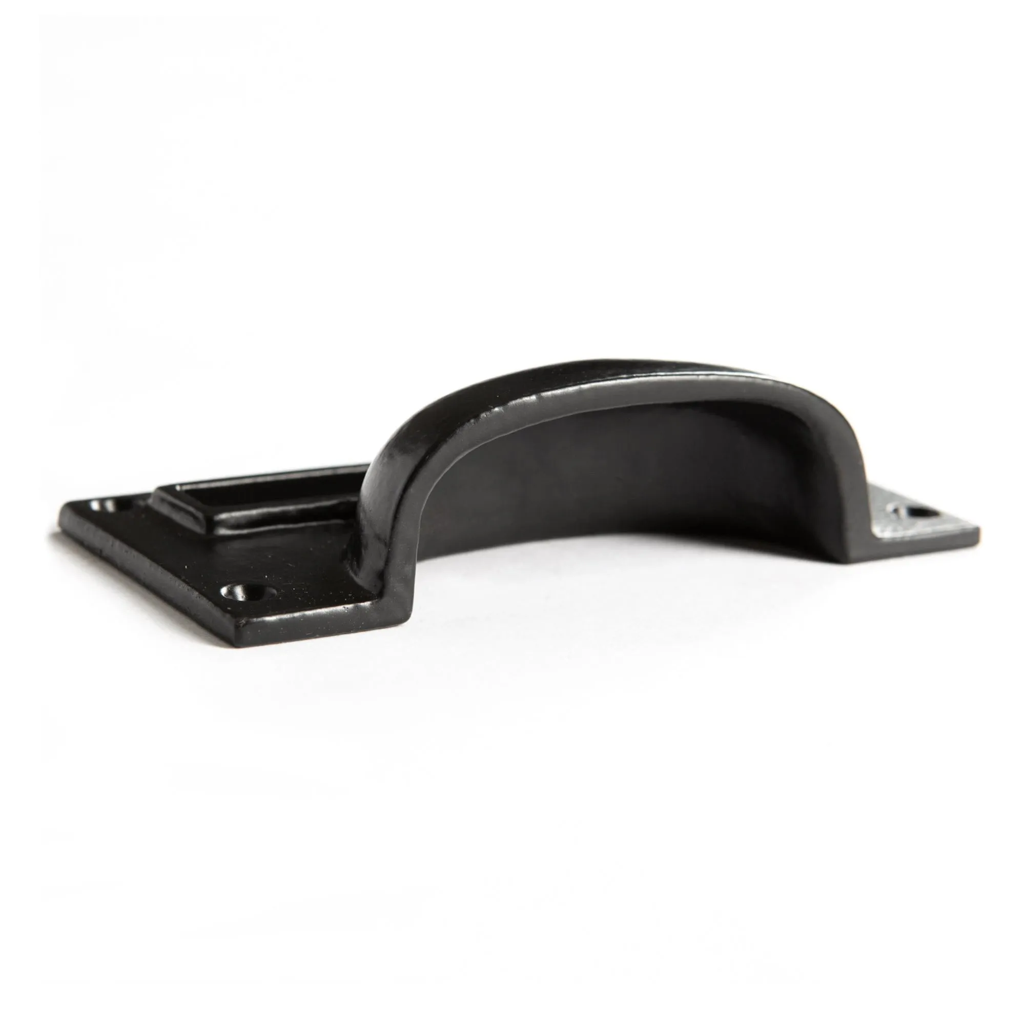100mm x 50mm Filing Cabinet Cup Handle with Card Frame - By Hammer & Tongs