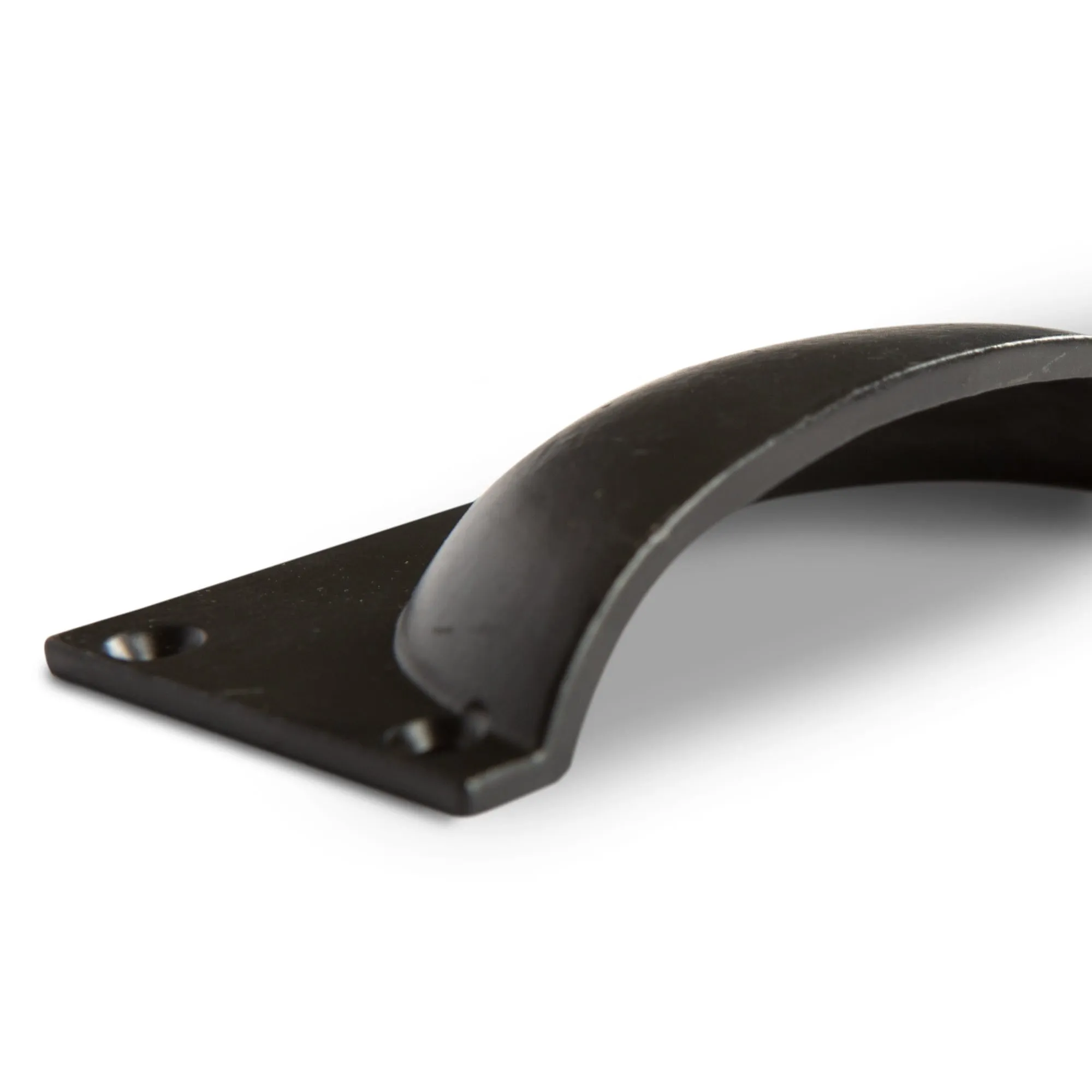 105mm x 50mm Rectangular Cabinet Cup Handle - By Hammer & Tongs