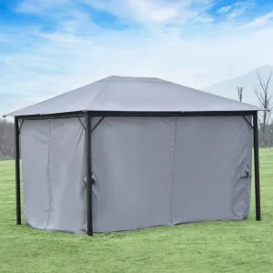13' x 10' Gazebo - Light Gray