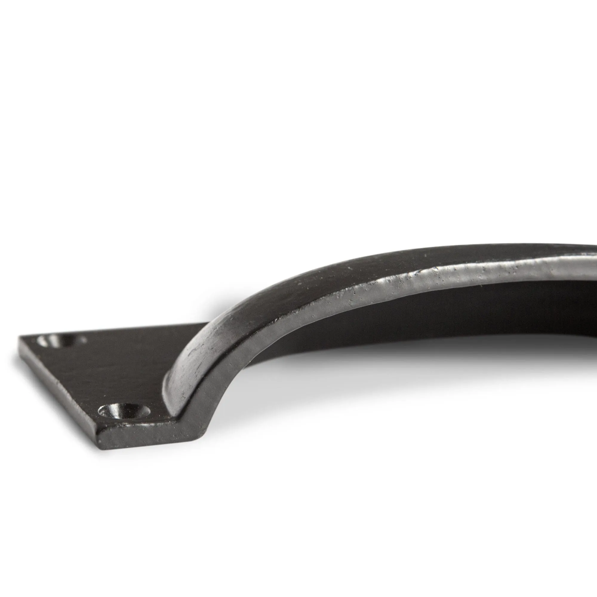 130mm x 50mm Rectangular Cabinet Cup Handle - By Hammer & Tongs
