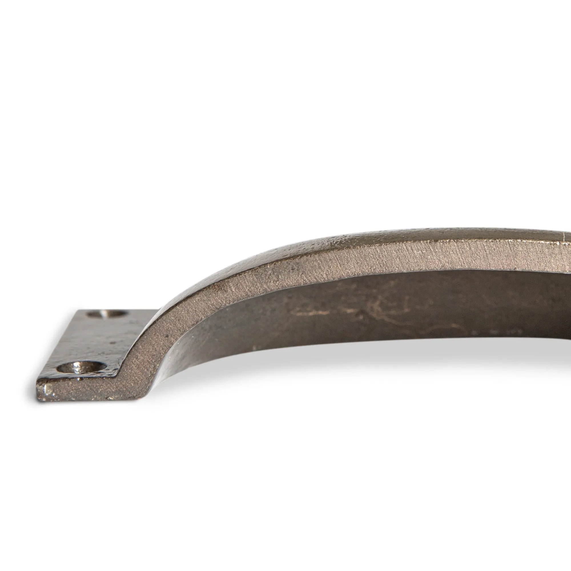 130mm x 50mm Rectangular Cabinet Cup Handle - By Hammer & Tongs
