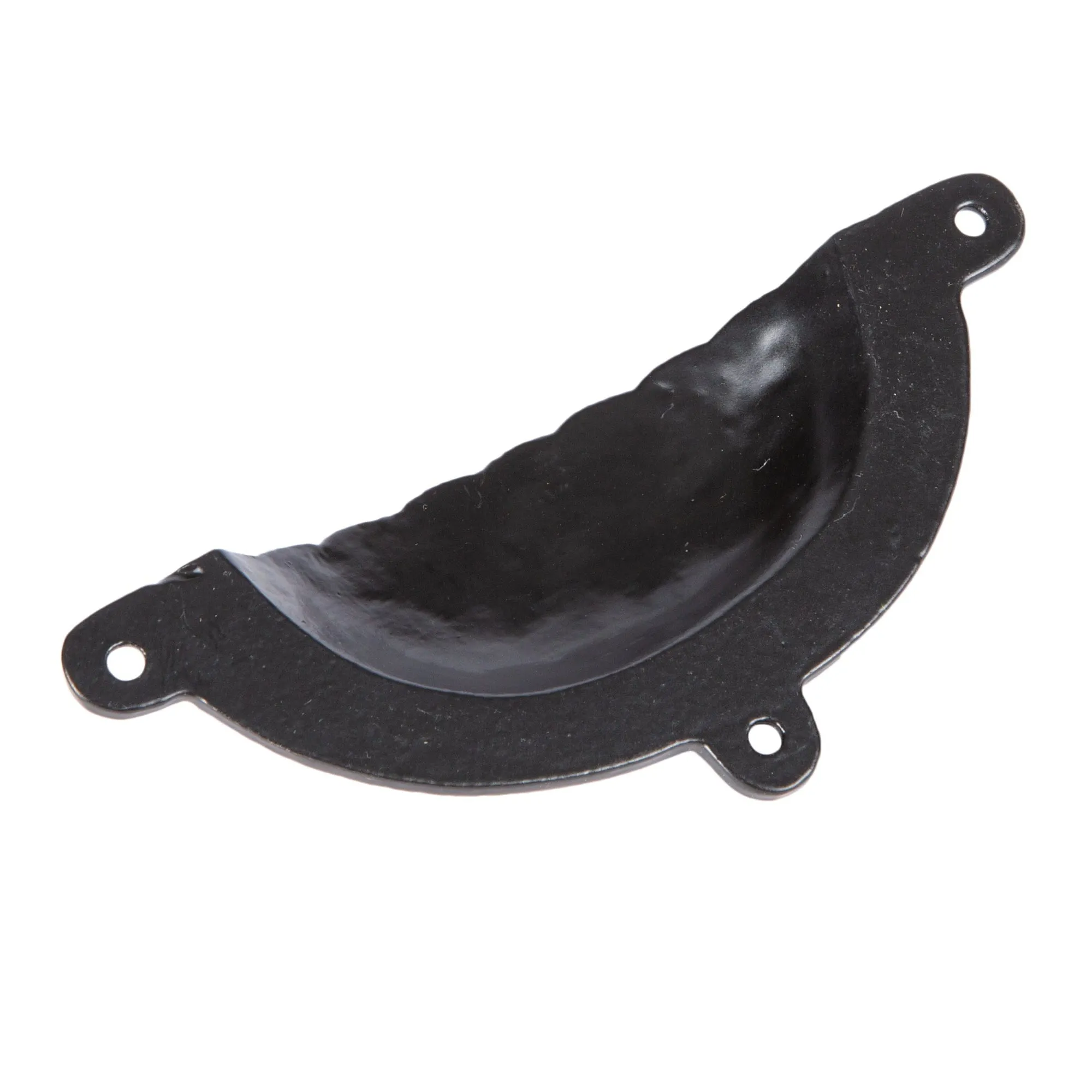 130mm x 60mm Fluted Cabinet Cup Handle - By Hammer & Tongs
