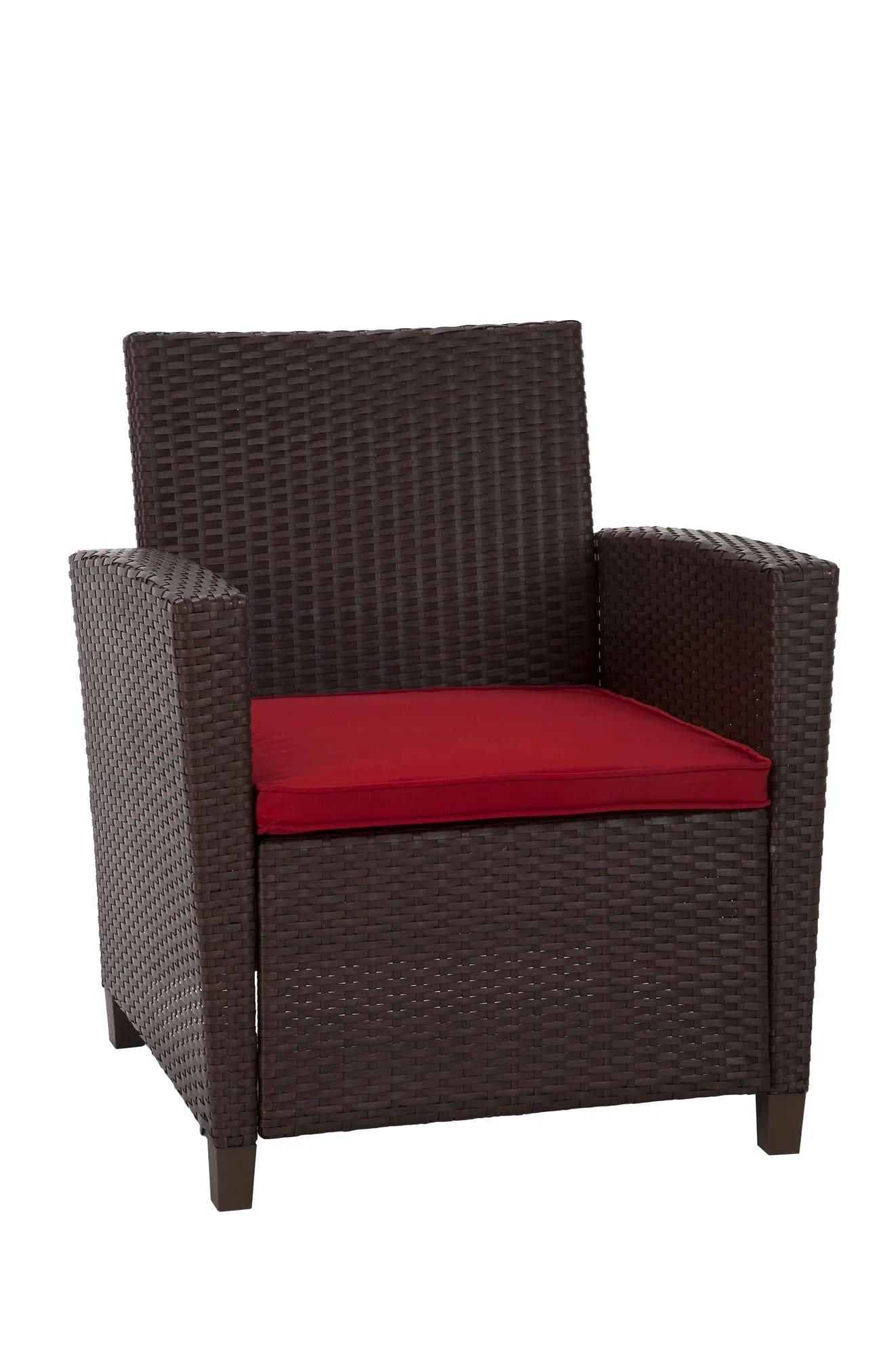 4 Piece Malmo Resin Wicker Conversation Set