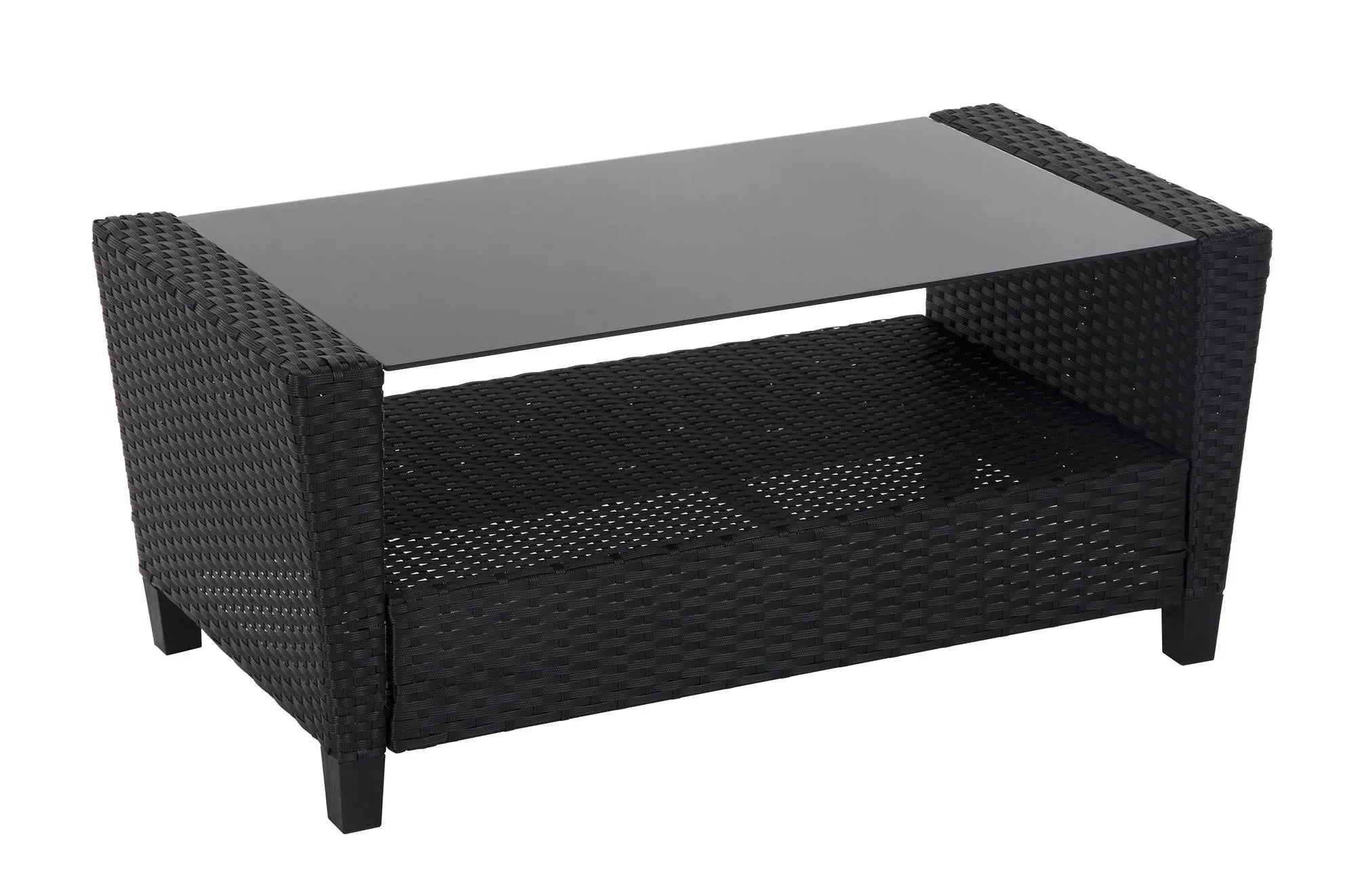 4 Piece Malmo Resin Wicker Conversation Set