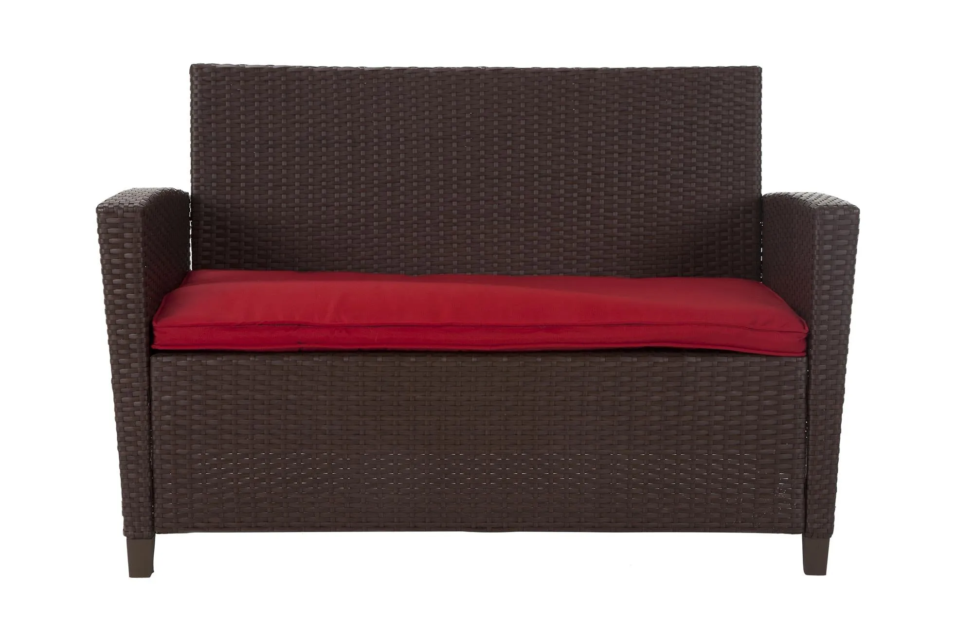 4 Piece Malmo Resin Wicker Conversation Set