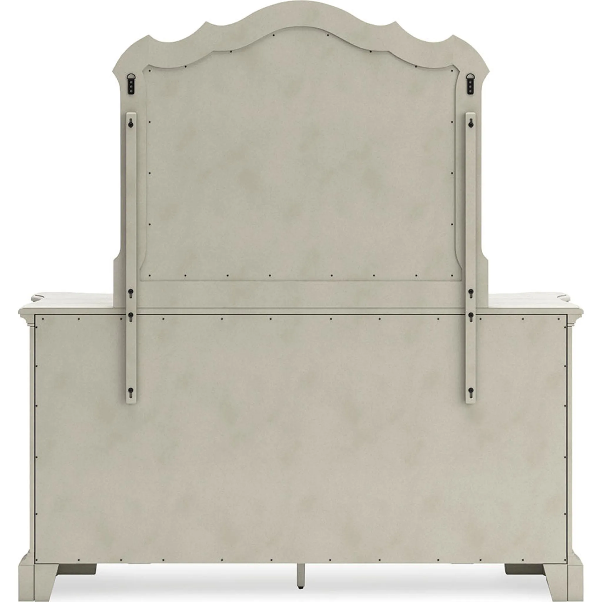 Arlendyne Dresser and Mirror - Antique White