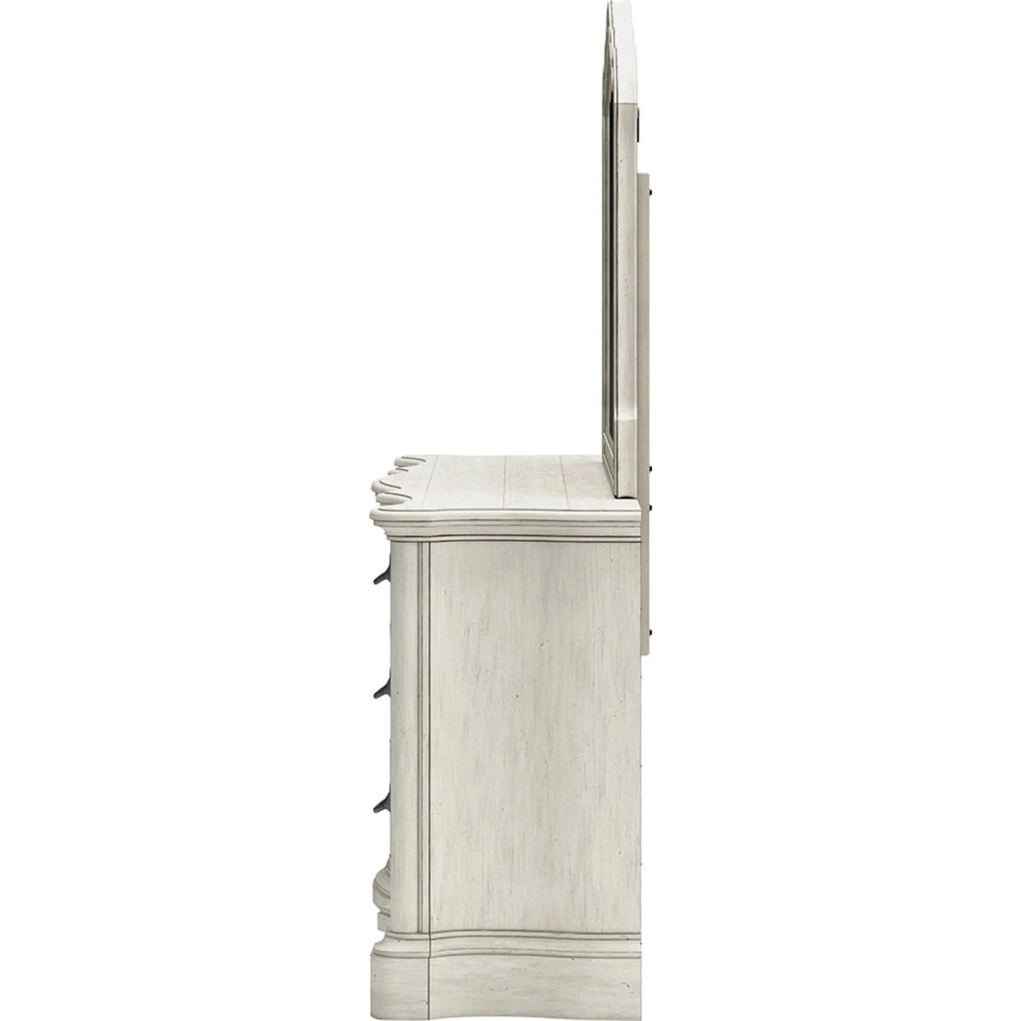 Arlendyne Dresser and Mirror - Antique White