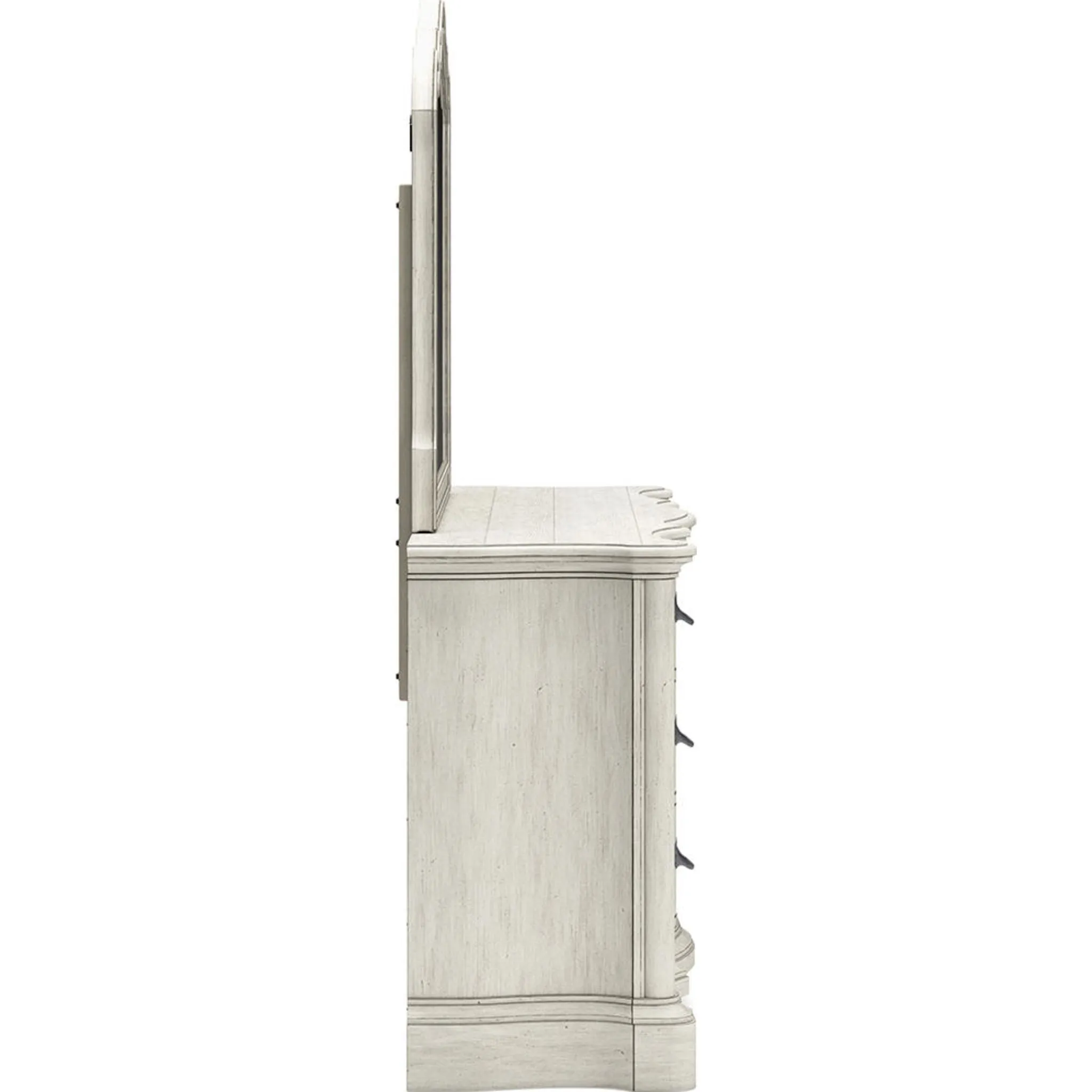 Arlendyne Dresser and Mirror - Antique White