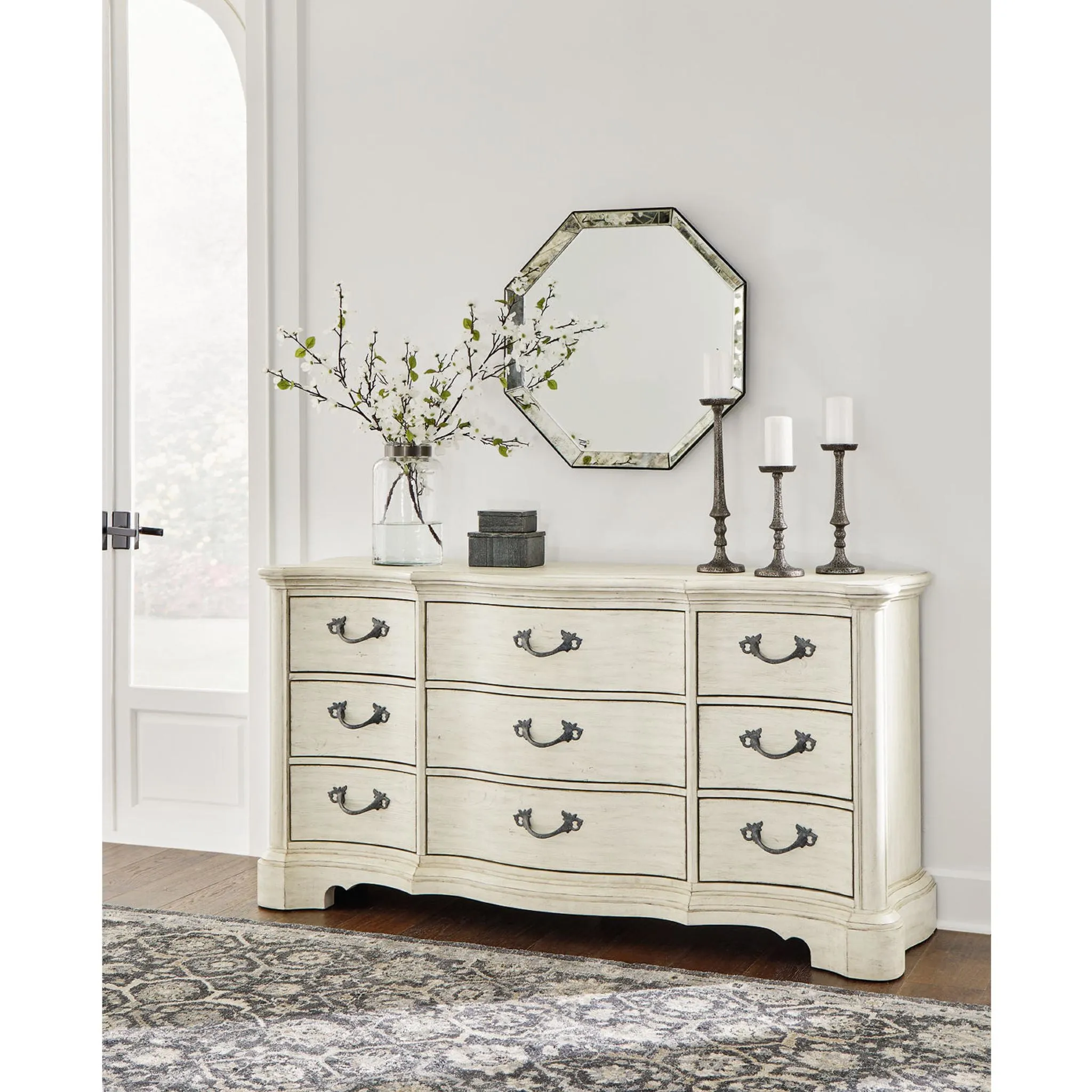 Arlendyne Dresser - Antique White