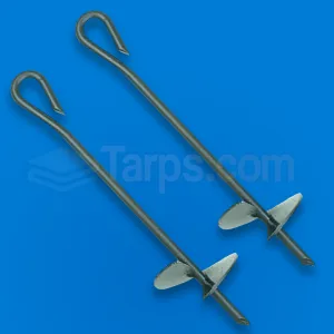 Auger Anchor - 1/2" X 15" X 3"
