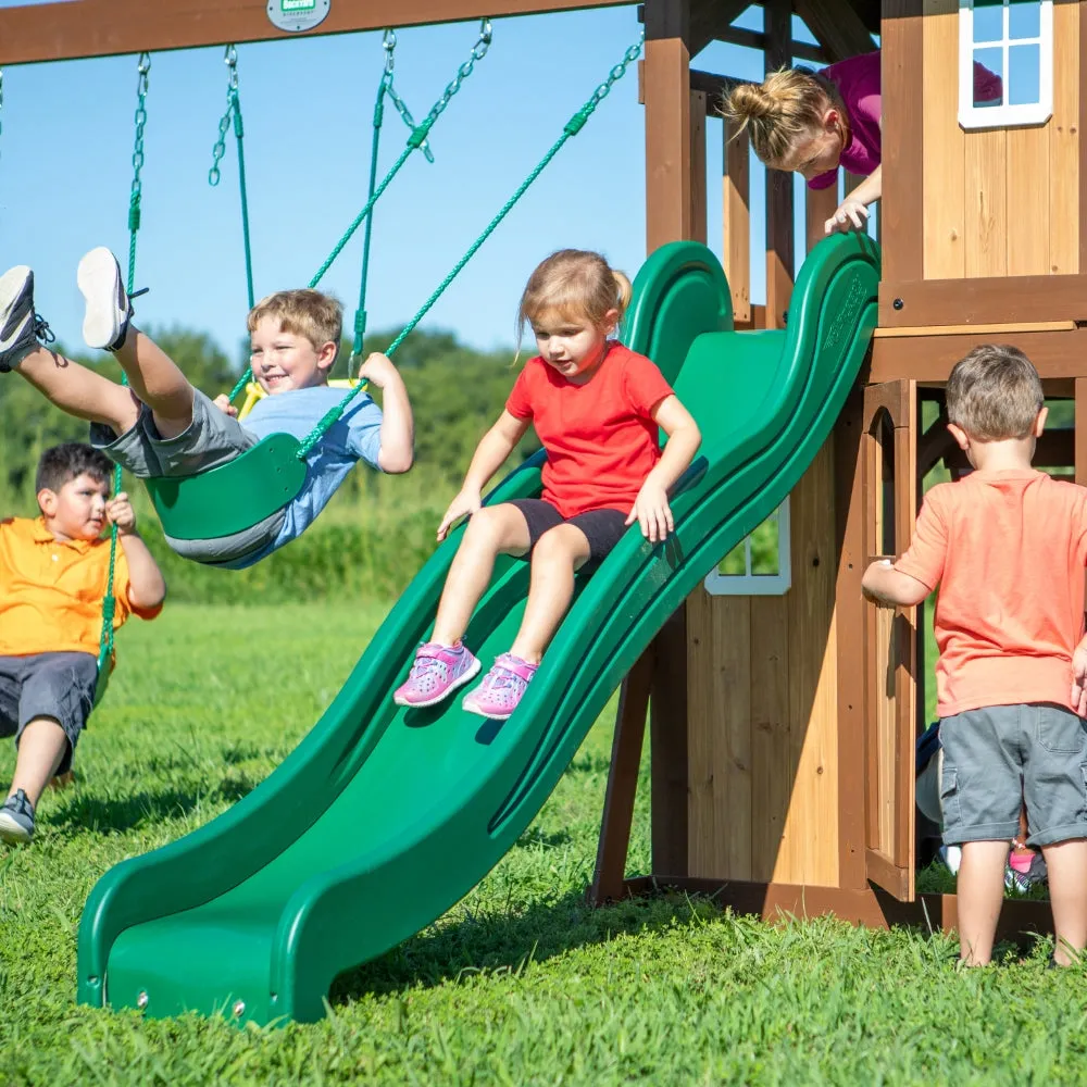 BYD Lakewood Play Tower with Swings and Slide