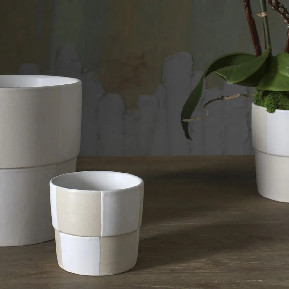 Checkerboard Pot (Small)