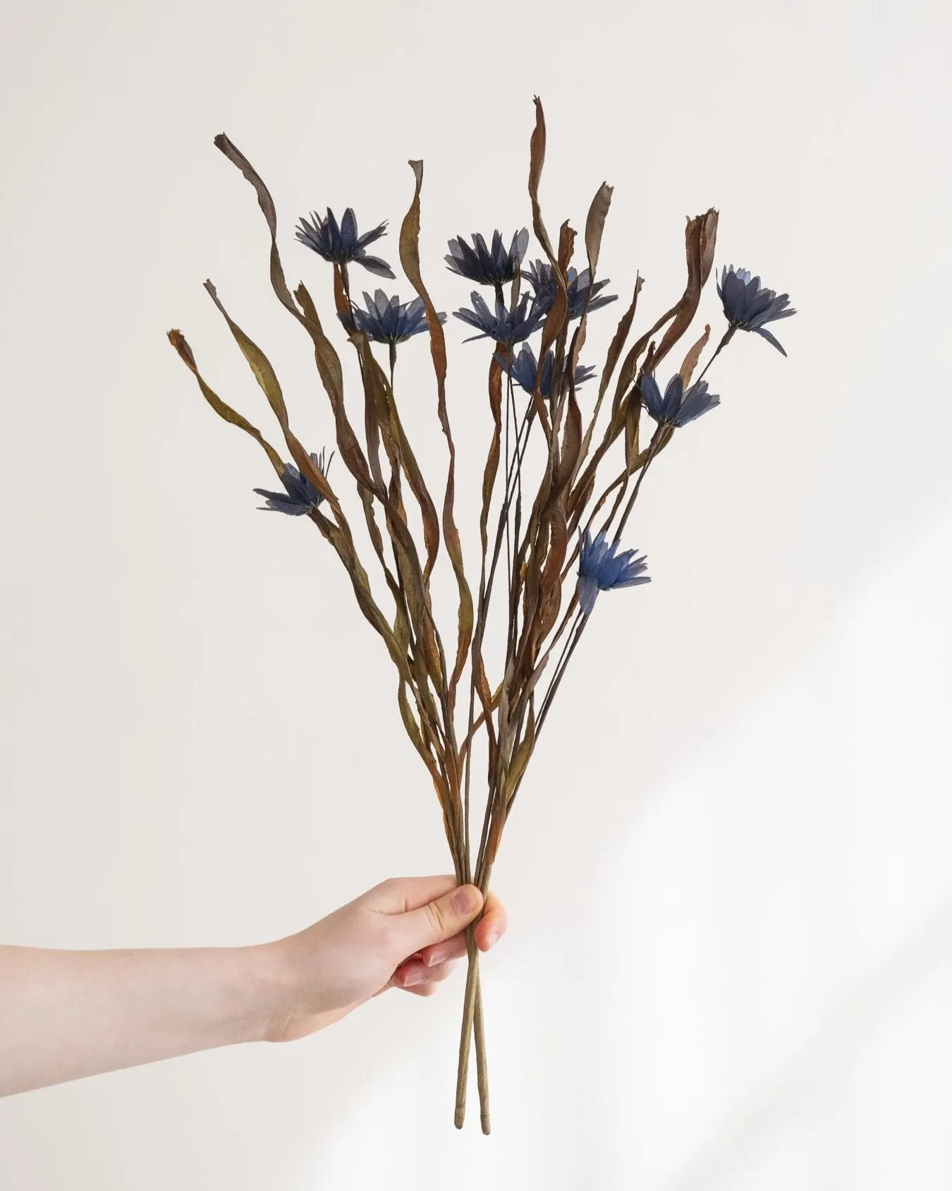 Faux Flower Gerbera Blue