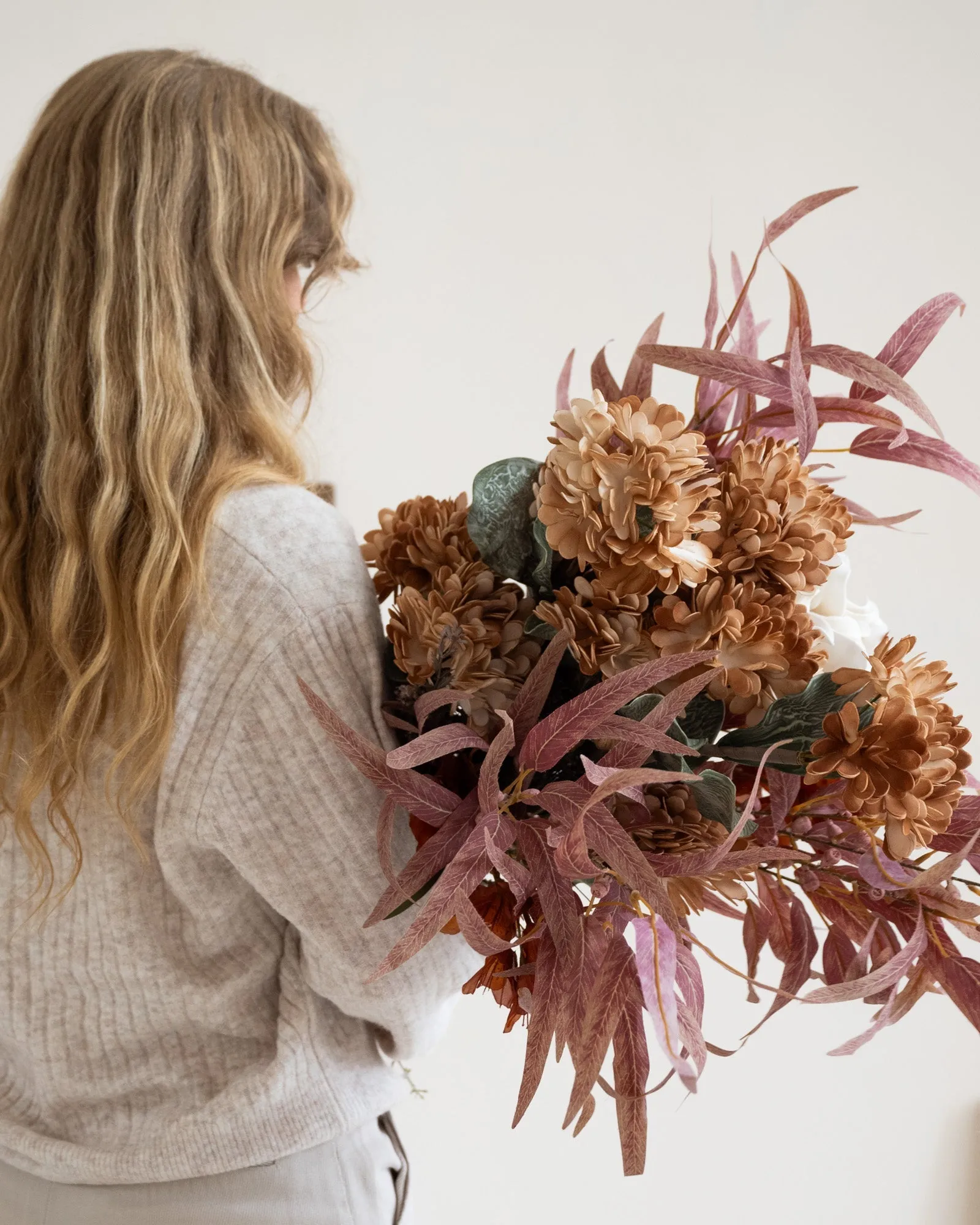 Faux Flower Ochre