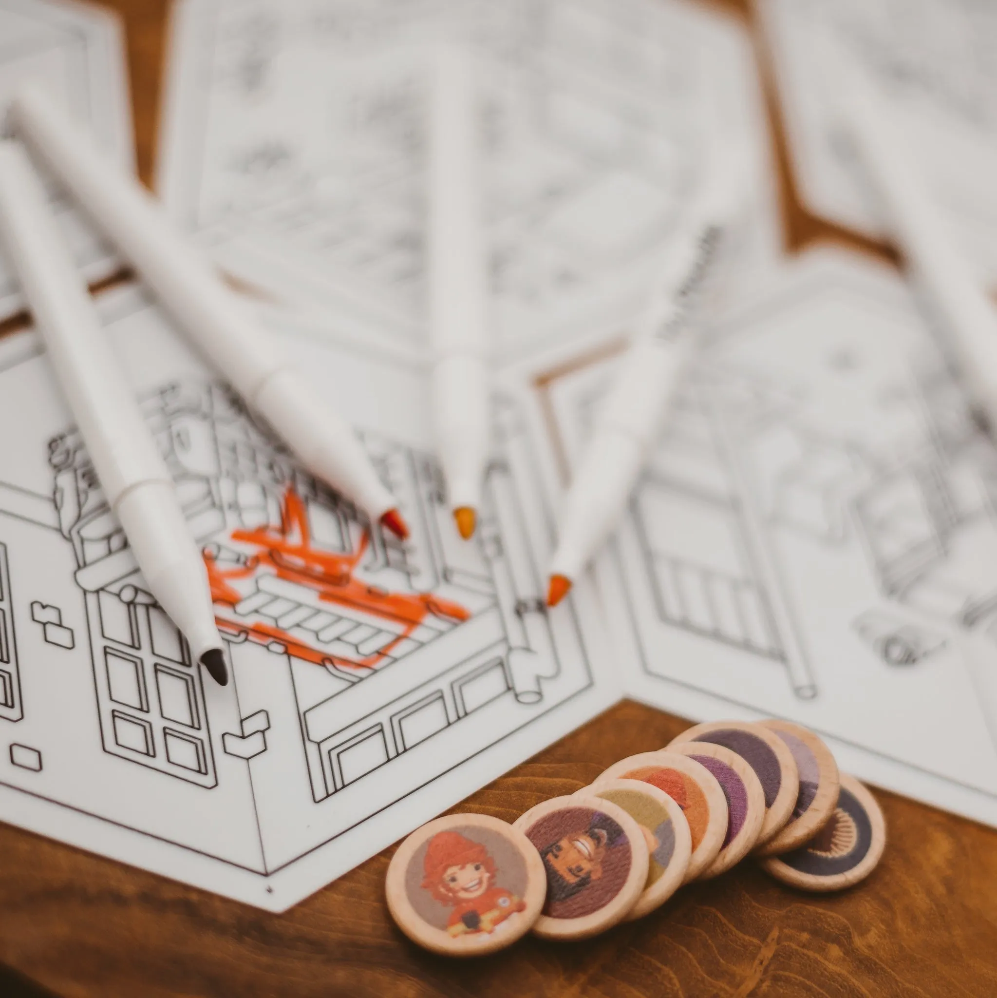 Hey Doodle Story Stacks - Firestation