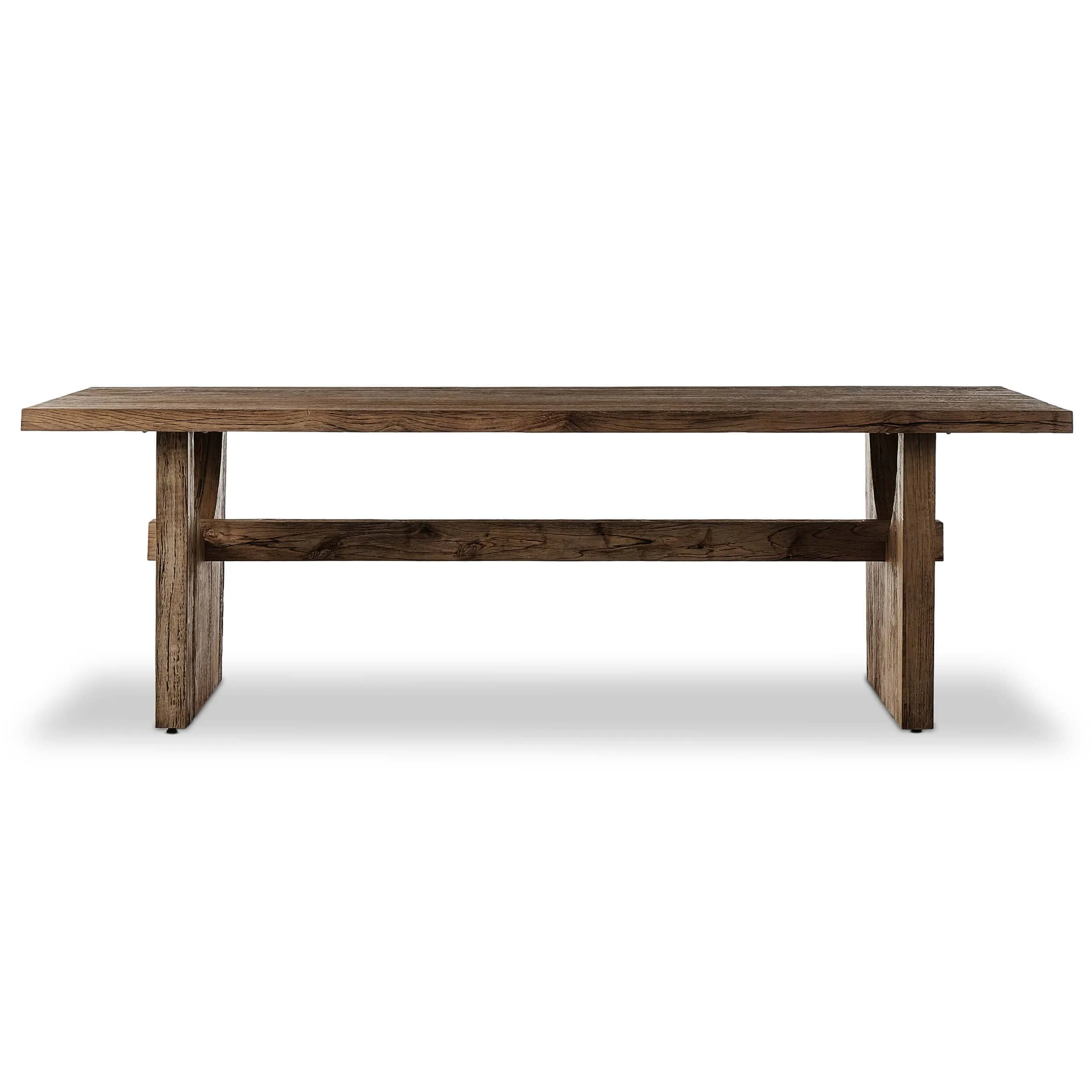 Merida Rectangular Dining Table, Smoked Alder