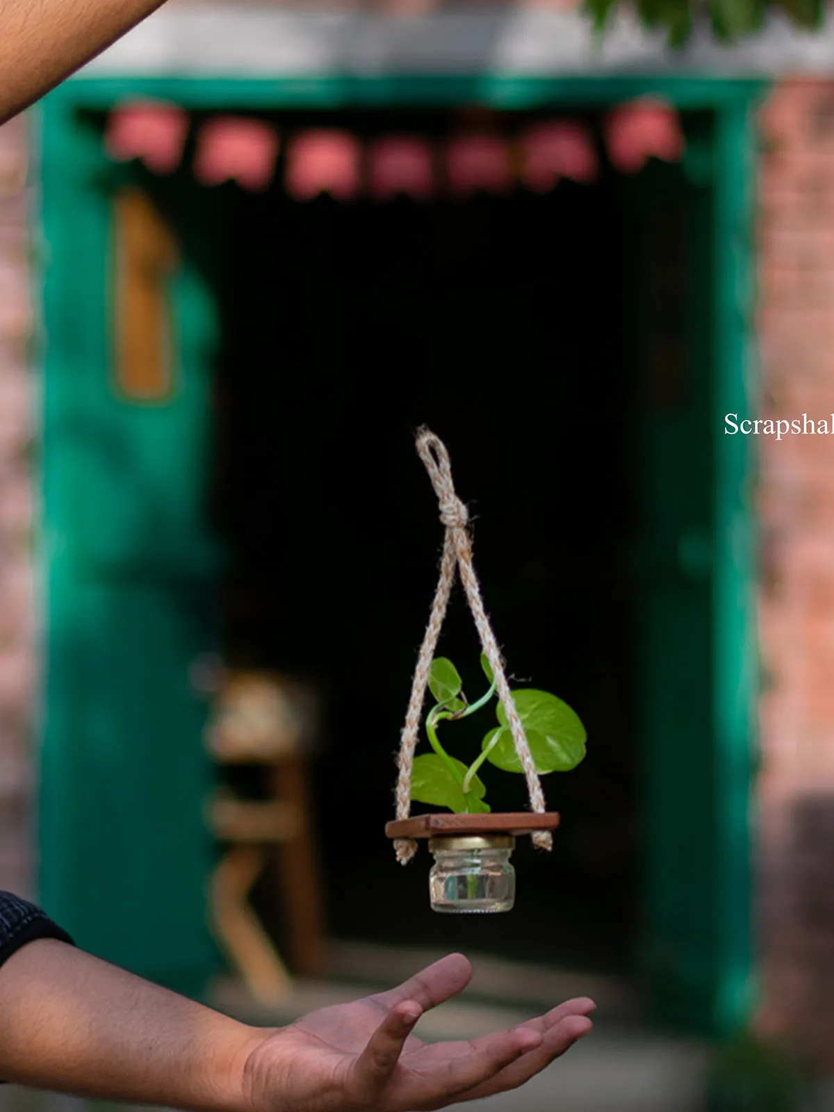 Mini Jar Hanging Planter