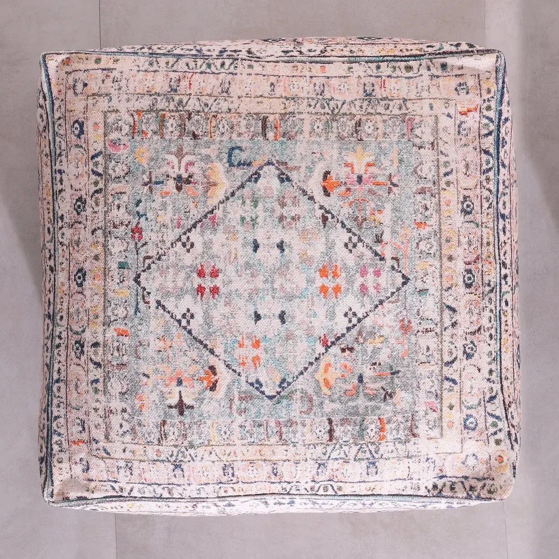 Ottoman Pouf - Mosaic Moroccan | Footstool