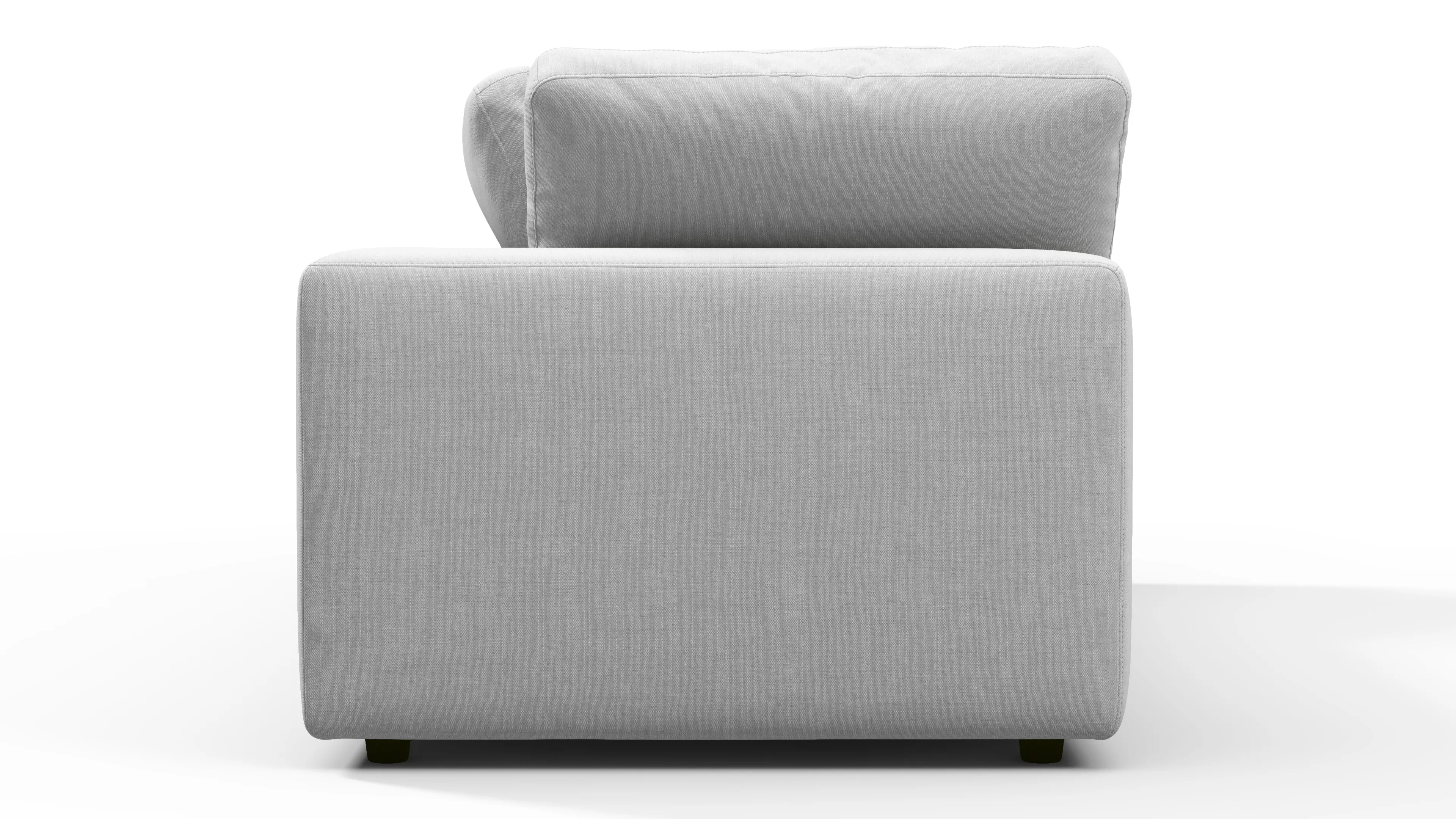 Sky - Sky Open End Sofa, Right, Dove Linen
