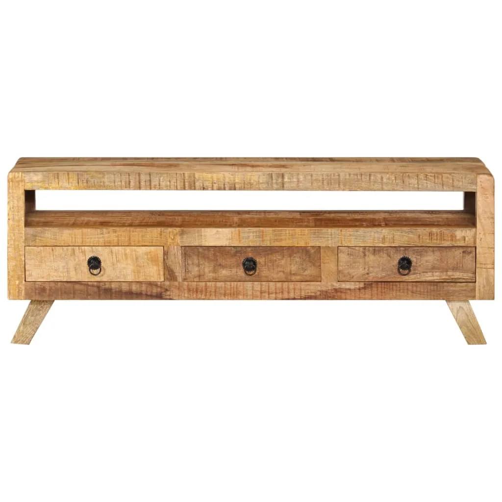 TV-Schrank 110x30x40 cm Massivholz Mango