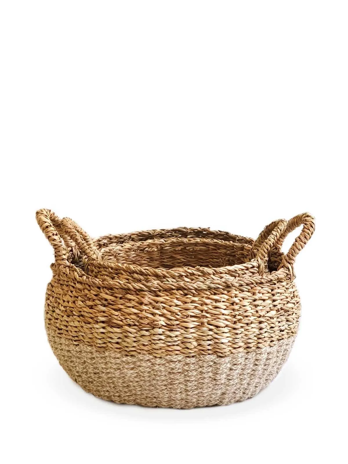 Ula Floor Basket - Natural (Set Of 2)