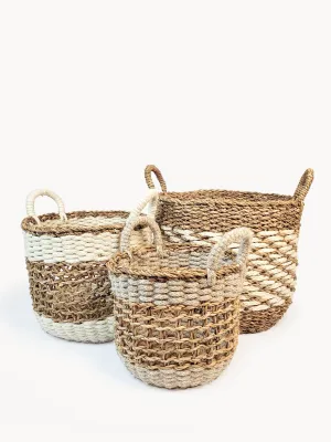 Ula Mesh Basket - Natural (Set Of 3)