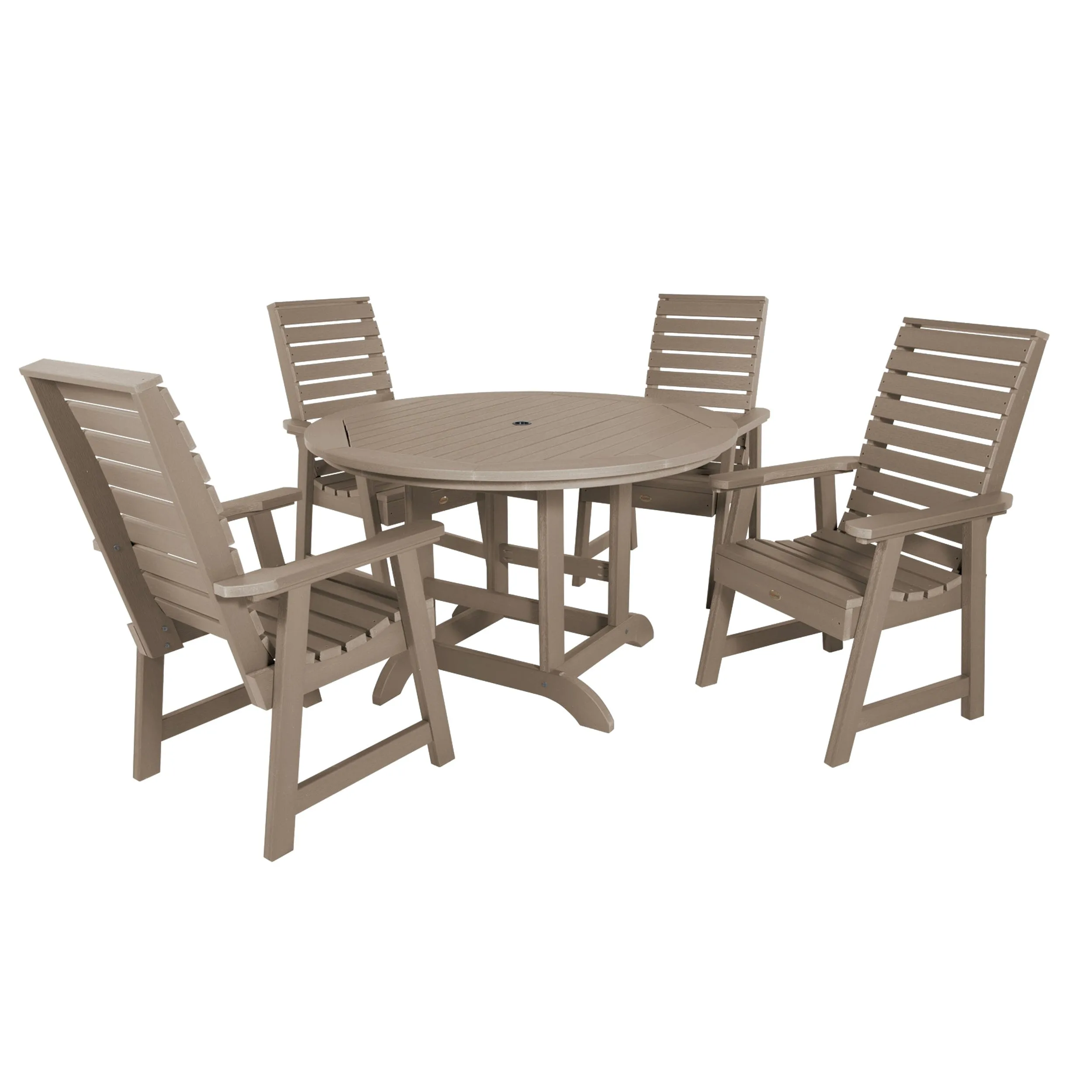 Weatherly 5pc 48in Round Dining Set - Dining Height